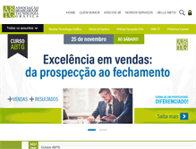 Tablet Screenshot of abtg.org.br